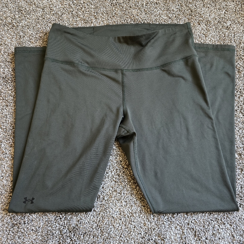 Under Armour Dark Green Performance Leggings